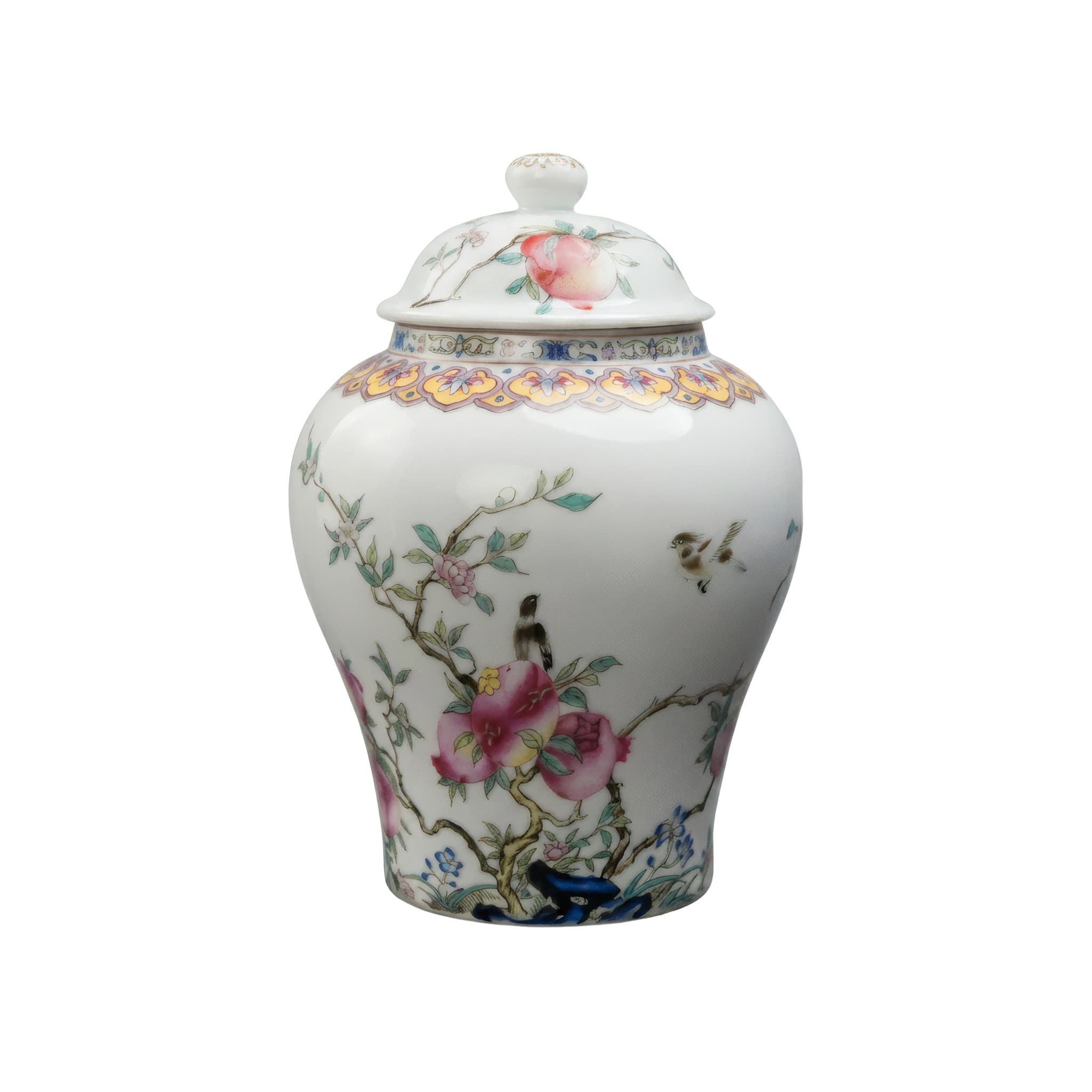 Famille Rose Jar