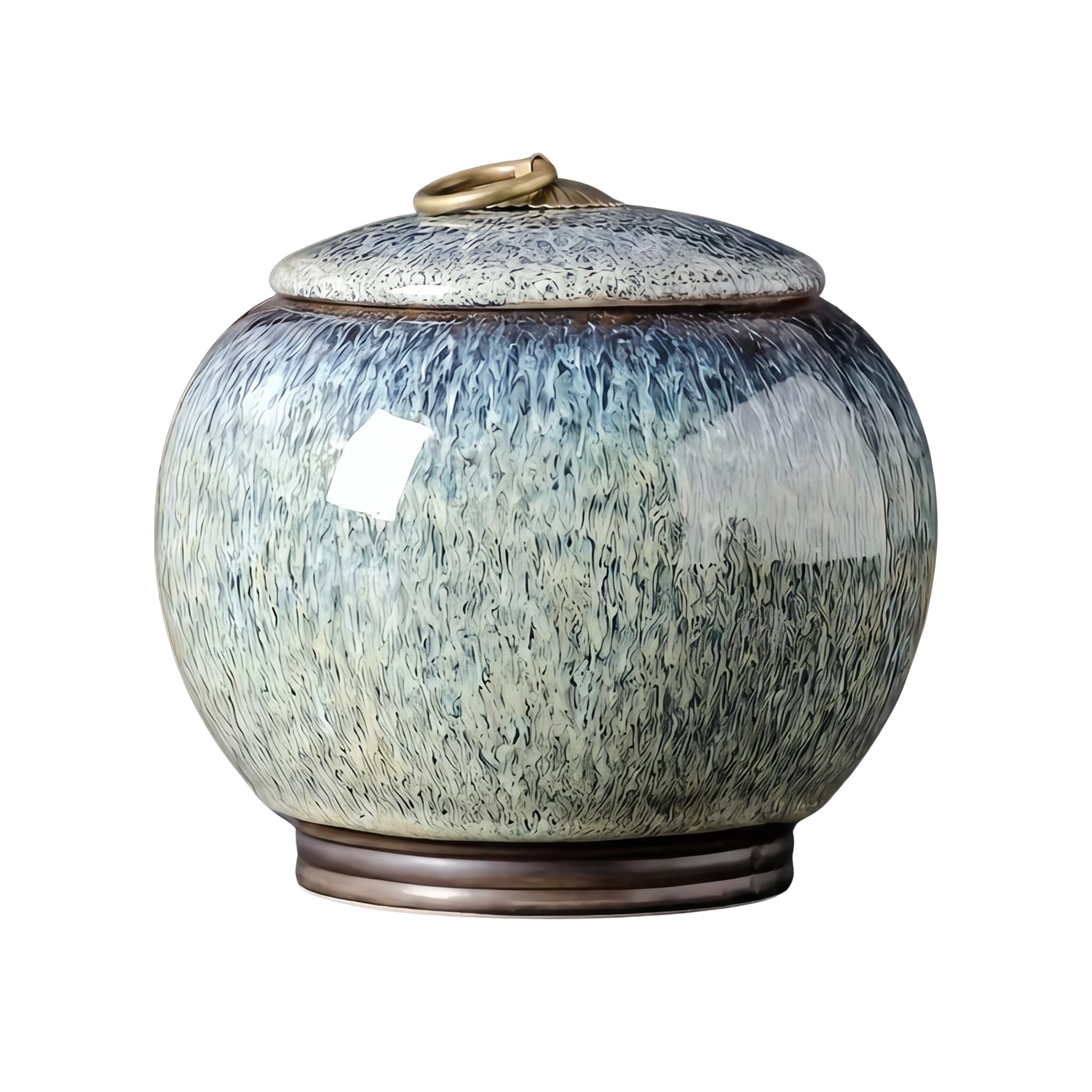Kiln-Change Glaze Jar
