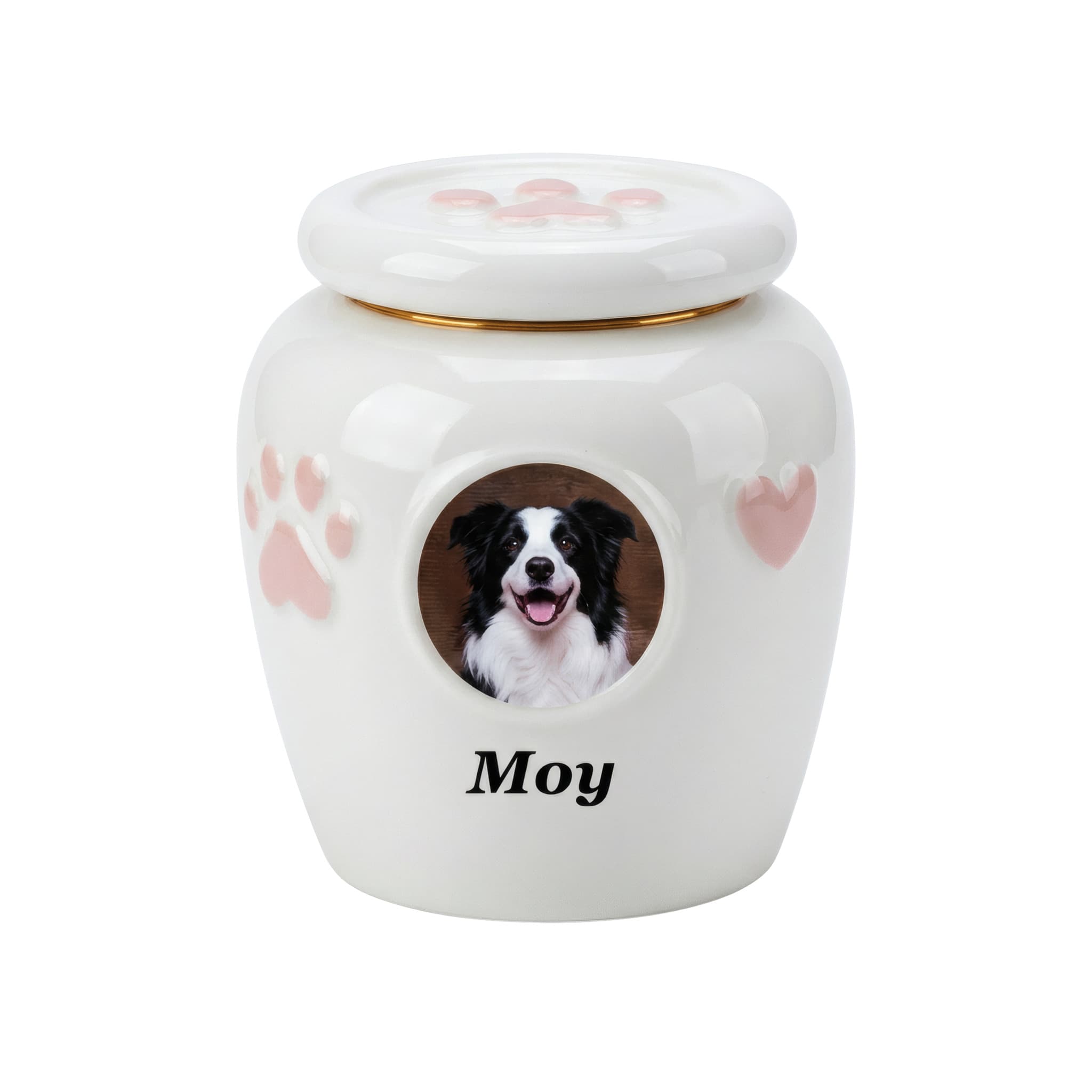 Ivory Photo Jar